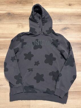 Municipal Sports Hoodie Mens L Black Grey Waste Management Phoenix Open Golf